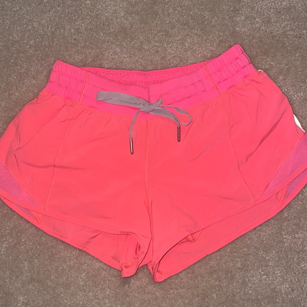 Pink Lululemon Shorts